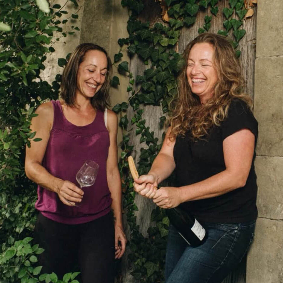 lucie et nancy cave domaine els 4 vents