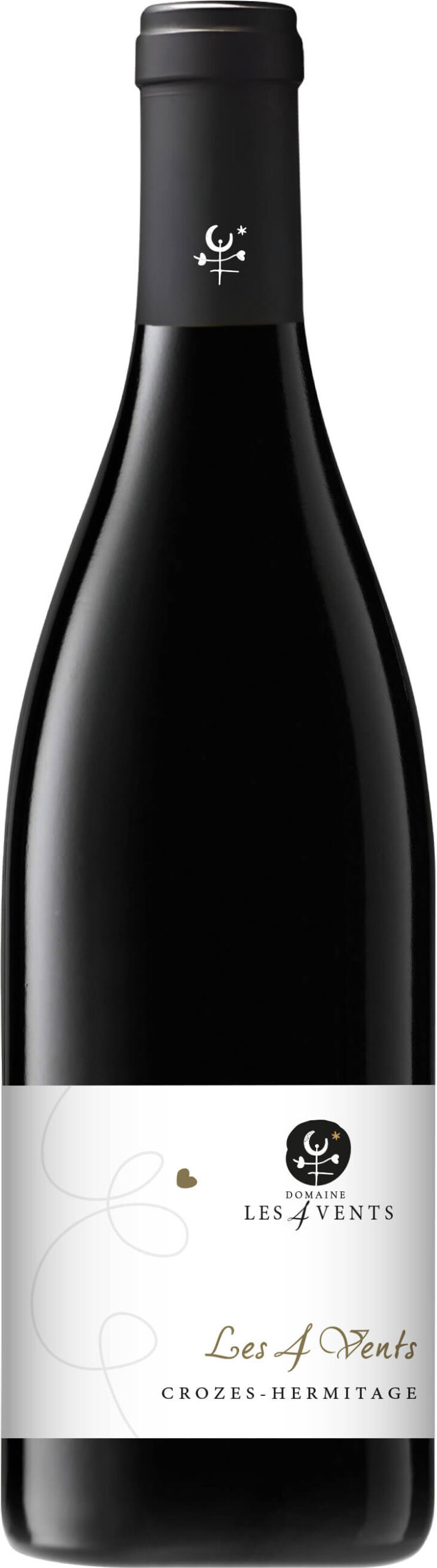 bouteille vin crozes hermitage les 4 vents