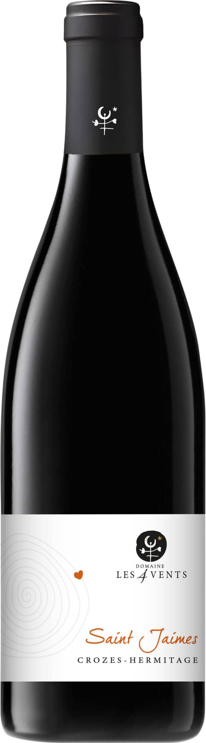 bouteille vin rouge crozes hermitage domaine les 4 vents saint jaimes