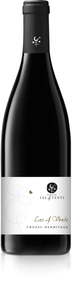 image bouteille vin rouge crozes hermitage domaine les 4 vents reflet les 4 vents