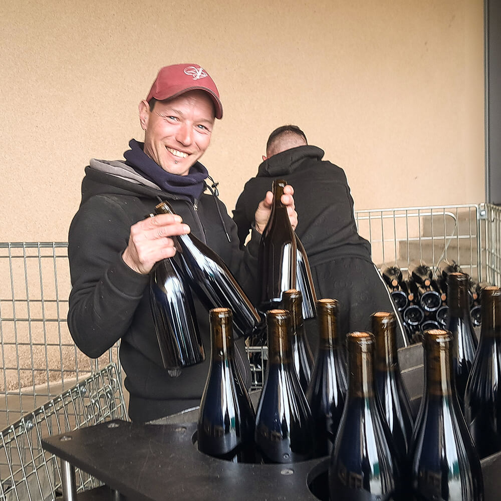 bouteilles crozes hermitage domaine les 4 vents